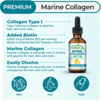 Why Not Natural Liquid Collagen Plus Biotin Drops - 2 Fl Oz - image 2