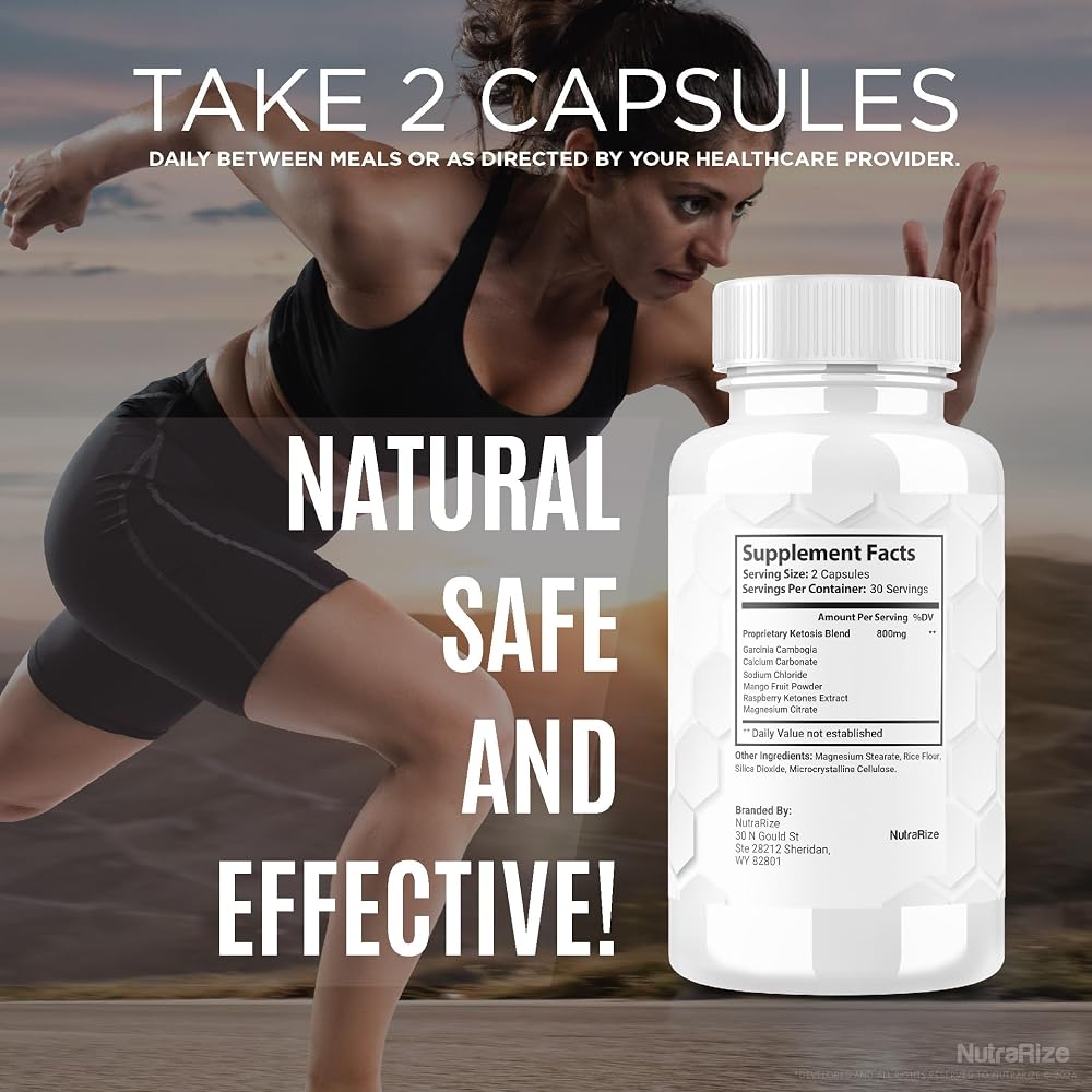 NutraRize Keto Charge Capsules Weight Loss Supplement - 60 Capsules - image 6