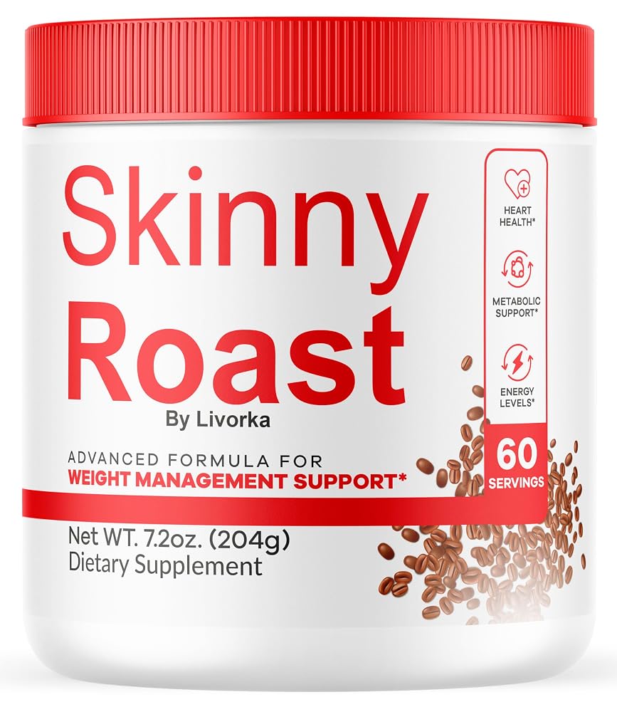 LIVORKA Skinny Roast Coffee Advanced Formula Powder - 60 Servings