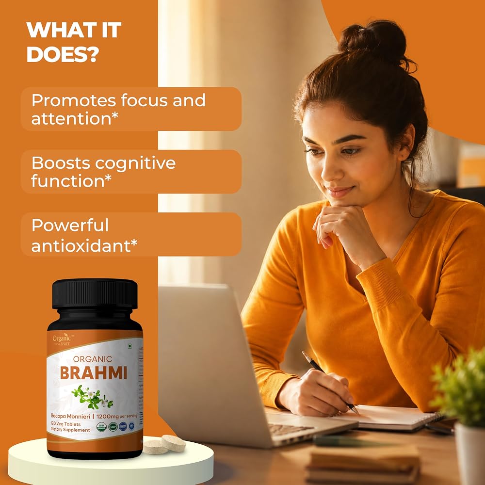 ORGANIC SPREE BRAHMI 120