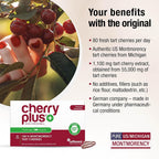 Cherry Plus 100% Montmorency Tart Cherry Capsules - 60 Count - image 5