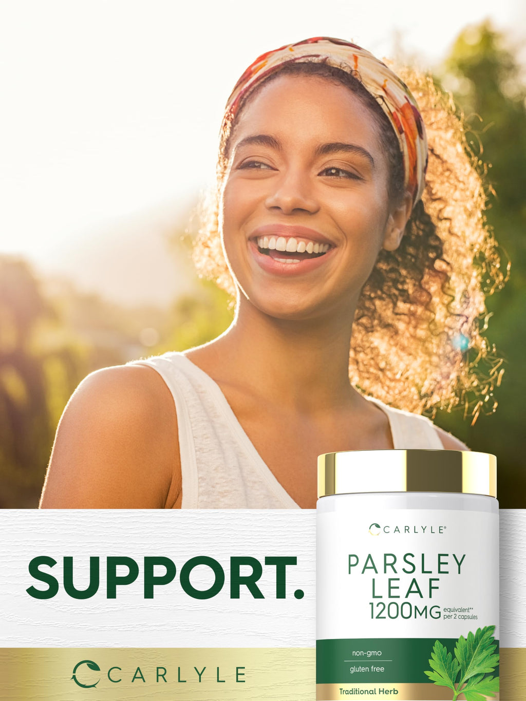 Carlyle Parsley Leaf Supplement - 300 Capsules - image 6