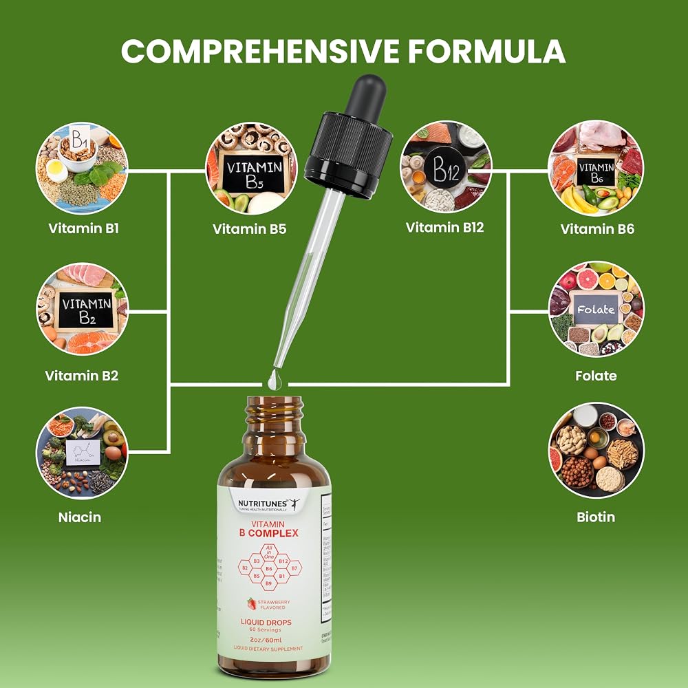 Nutritunes Liquid Vitamin B Complex