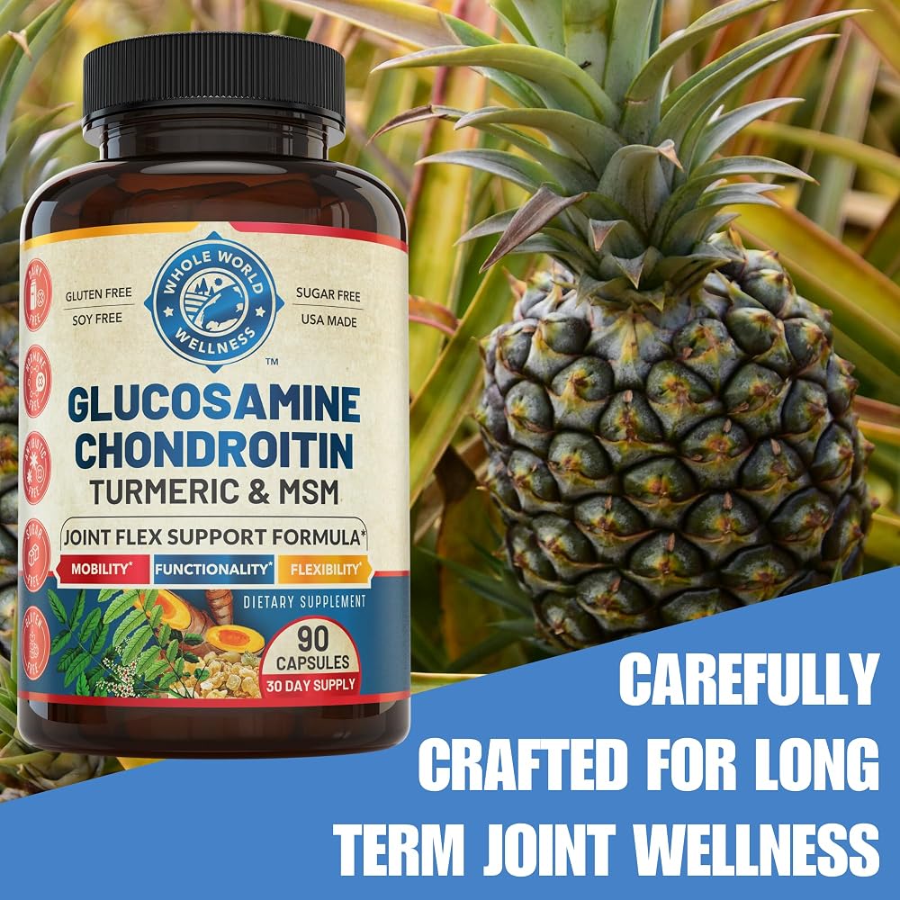 WHOLE WORLD WELLNESS Joint Support Supplement - 90 Capsules - image 4