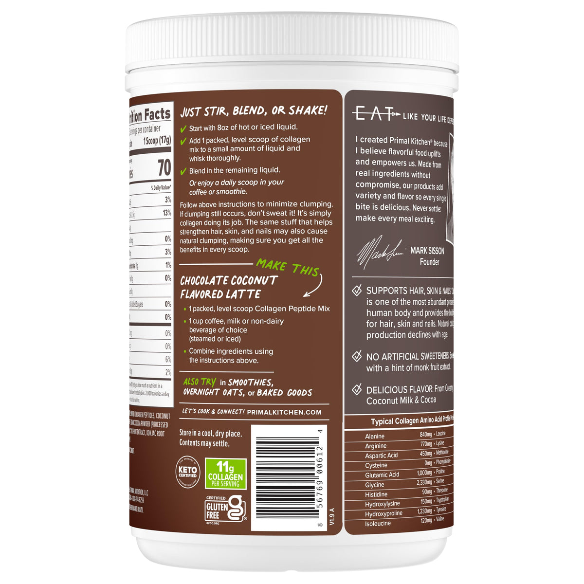 Primal Kitchen Collagen Fuel