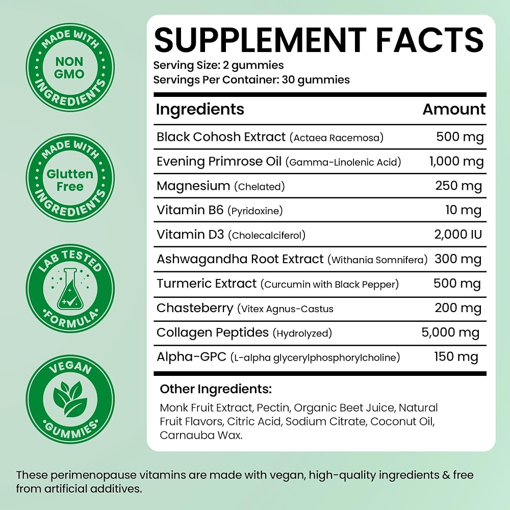 Terramed Just Think Comfort Perimenopause Supplement for Hormonal Balance - image 2