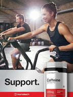 Horbäach Caffeine Pills 220mg with Green Tea - 200 Tablets - image 6