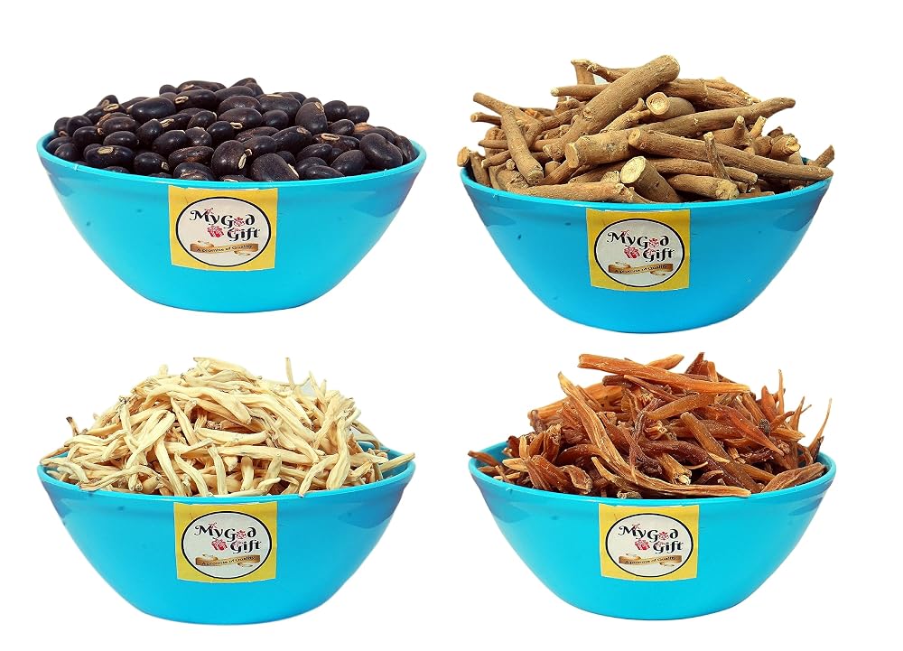 My God Gift Shatavari, Safed Musli, Ashwagandha & Kaunch Beej Combo - 200g