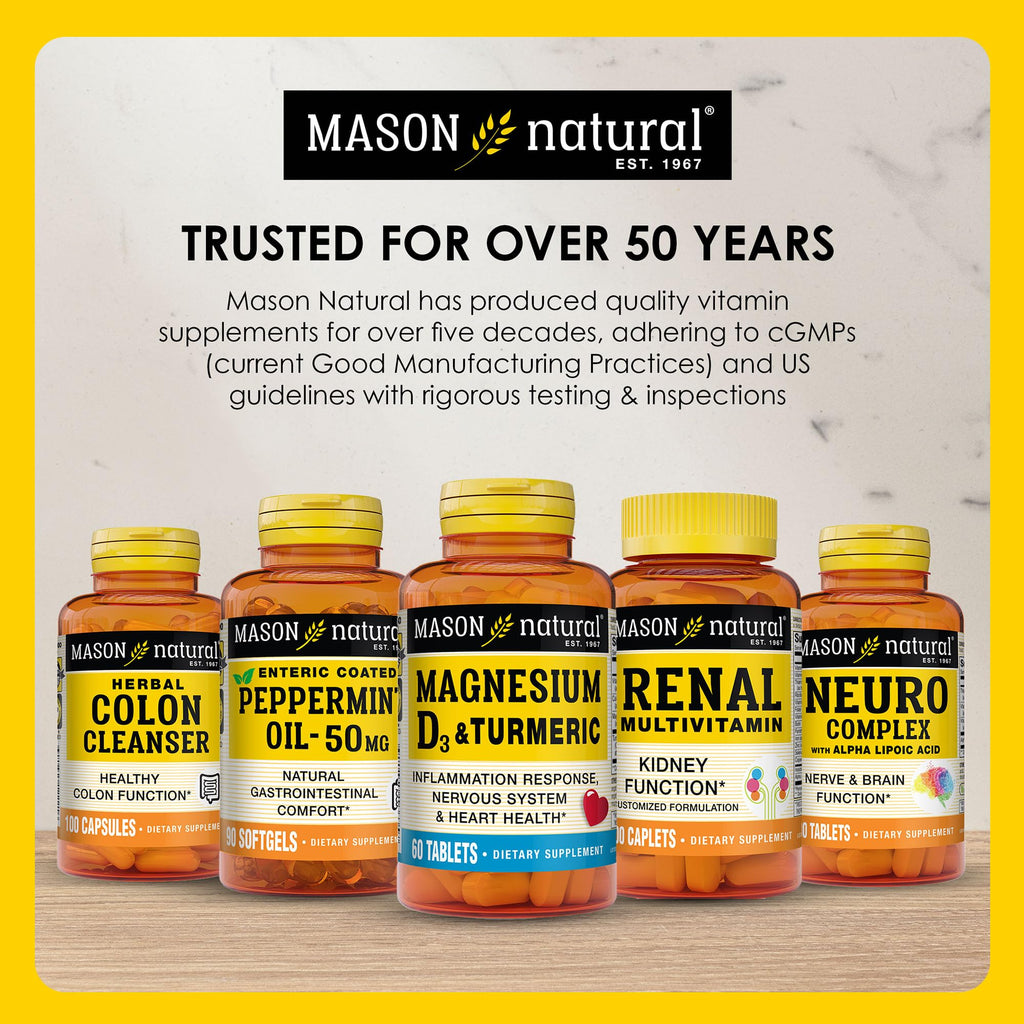 MASON NATURAL Alpha Lipoic Acid 600 mg - 30 Capsules - image 7