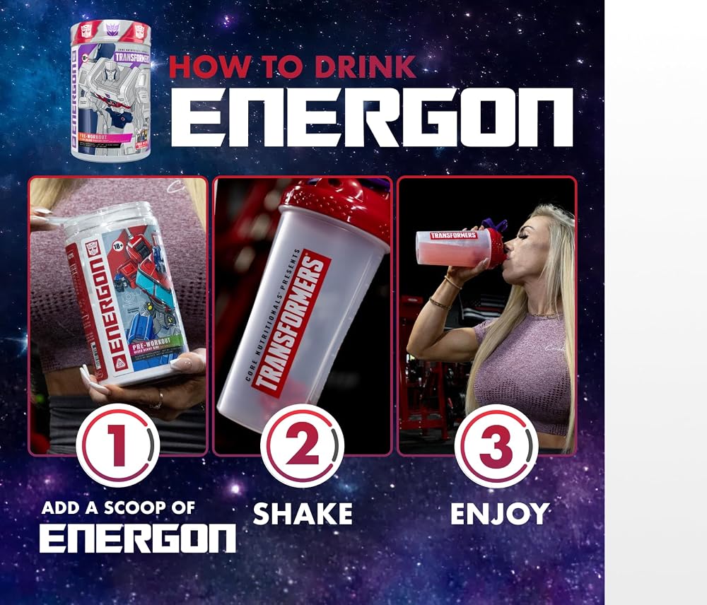 Core Nutritionals Transformers Energon Pre Workout