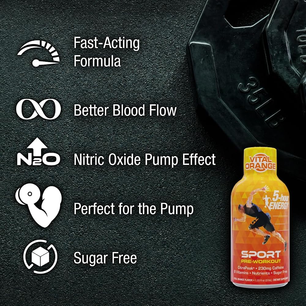 5-hour ENERGY Vital Orange Extra Strength Energy Shot - 24 Count - image 2