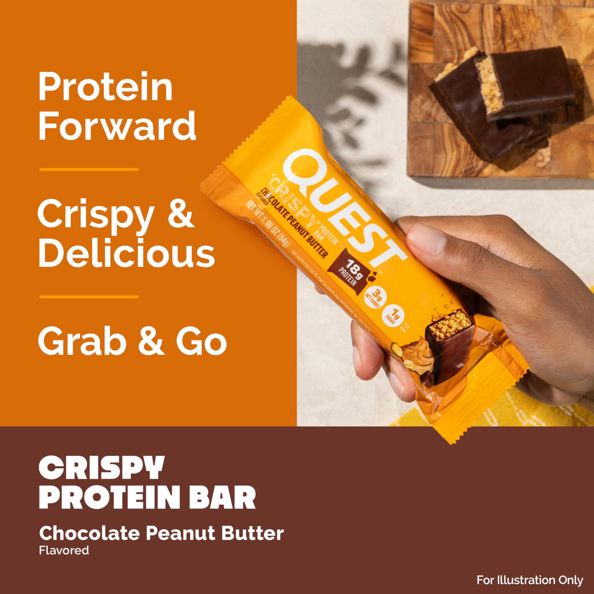 Quest Nutrition Blueberry Cobbler Hero Bar