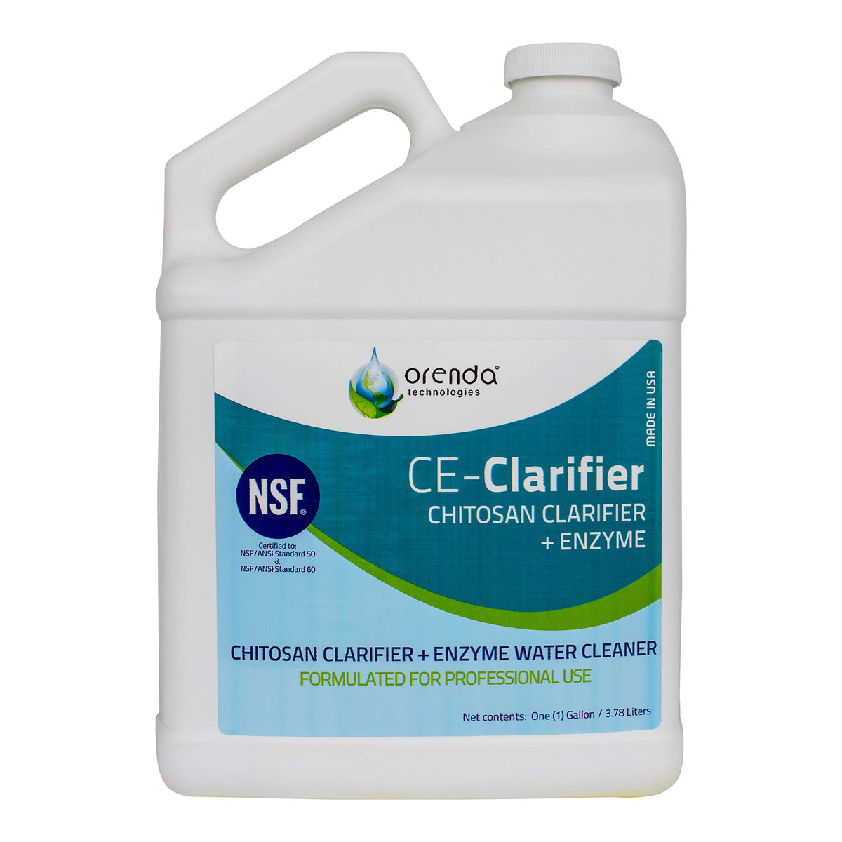 Orenda CE-Clarifier Chitosan Clarifier with Enzymes - 1 Gallon