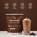 Spacemilk Chocolate Mousse Vegan Protein Powder - 20 Servings - image 2