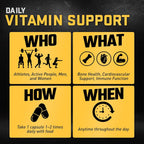JYM D3 + K2 Supplement 5000 IU Vitamin D3 - 60 Vegetarian Capsules - image 5