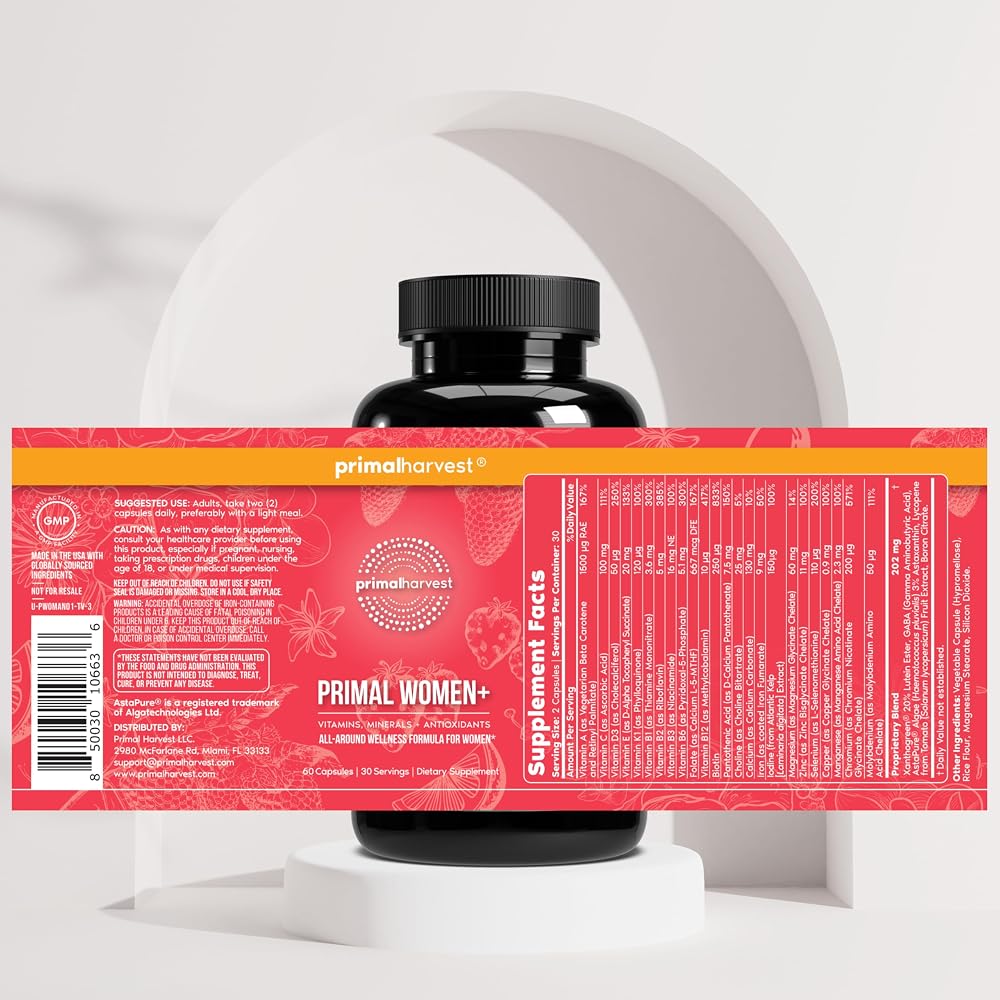 Primal Harvest Women+ - Daily Supplement