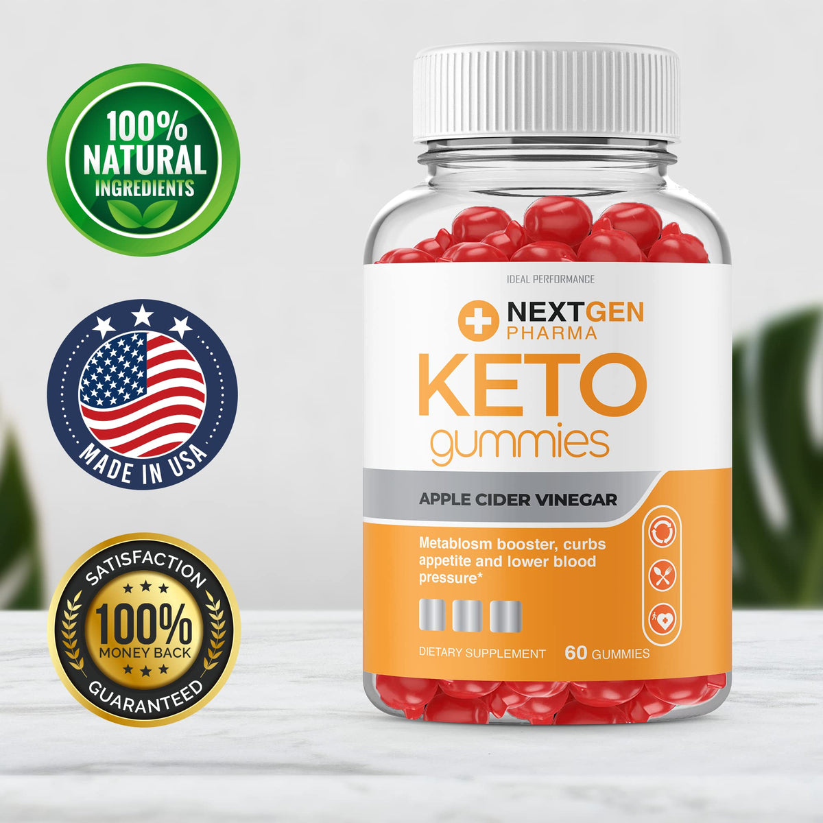 IDEAL PERFORMANCE NextGen Ketos Gummies - 120 Count - image 5