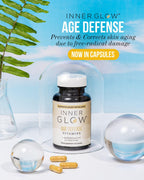 Inner Glow Age Defense Vitamins Antioxidant Skin Support - 60 Capsules - image 5