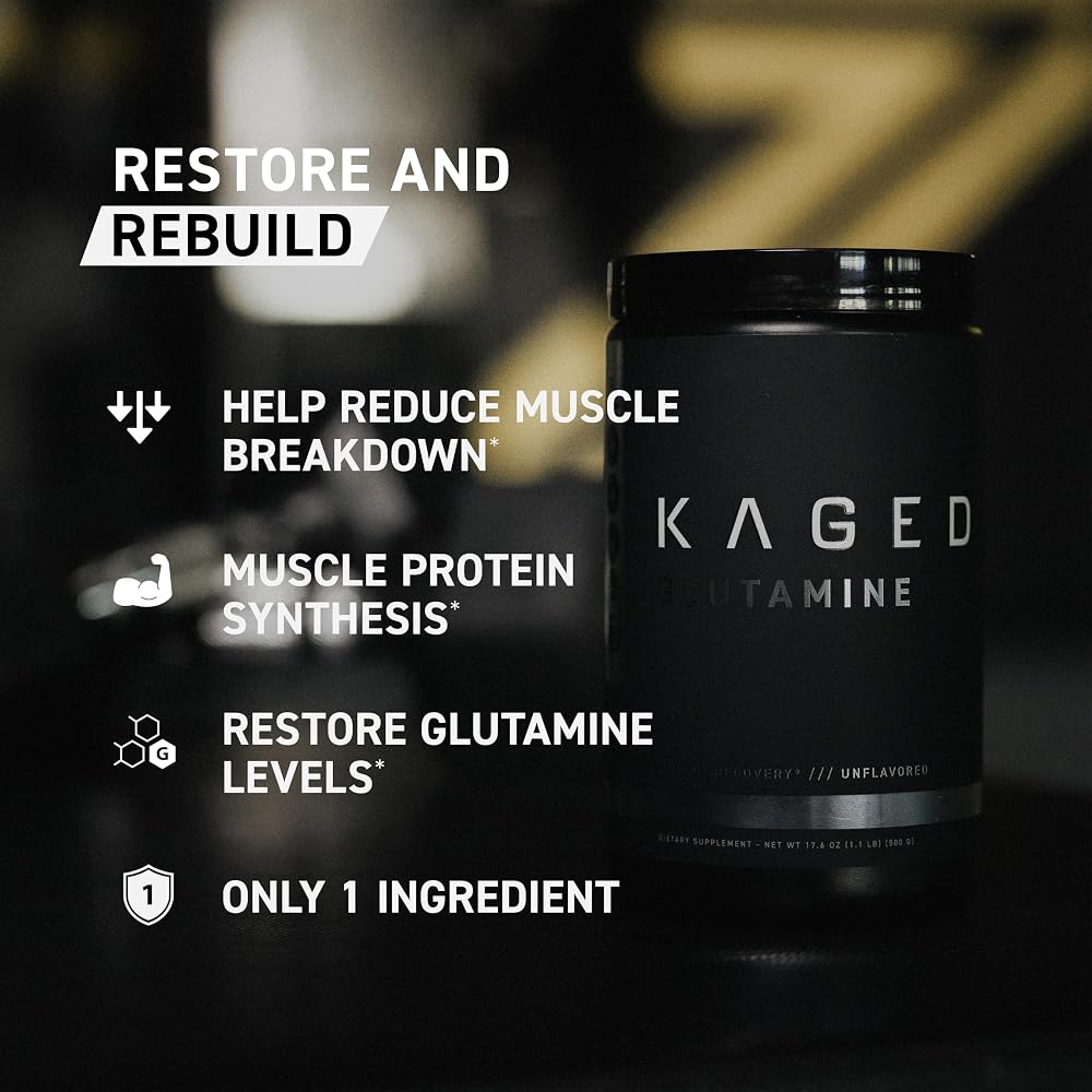 Kaged Muscle L-Glutamine Powder - 500g - image 5