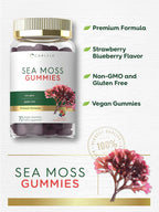 Carlyle Sea Moss Gummies - 70 Count - image 4