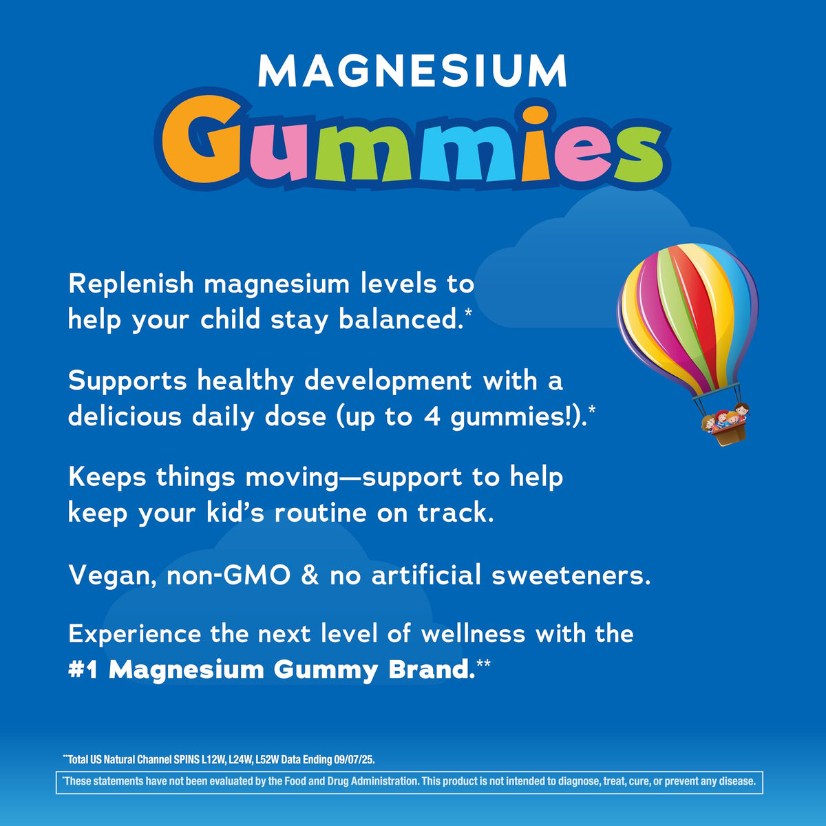 Natural Vitality Kids Calm Magnesium Gummies - 120 Gummies - image 4