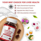 Lukaree Liver Cleanse Detox & Repair Gummies - 120 Count - image 6
