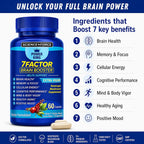 Science Force Brain Supplements for Memory & Focus - 60 Capsules - image 2