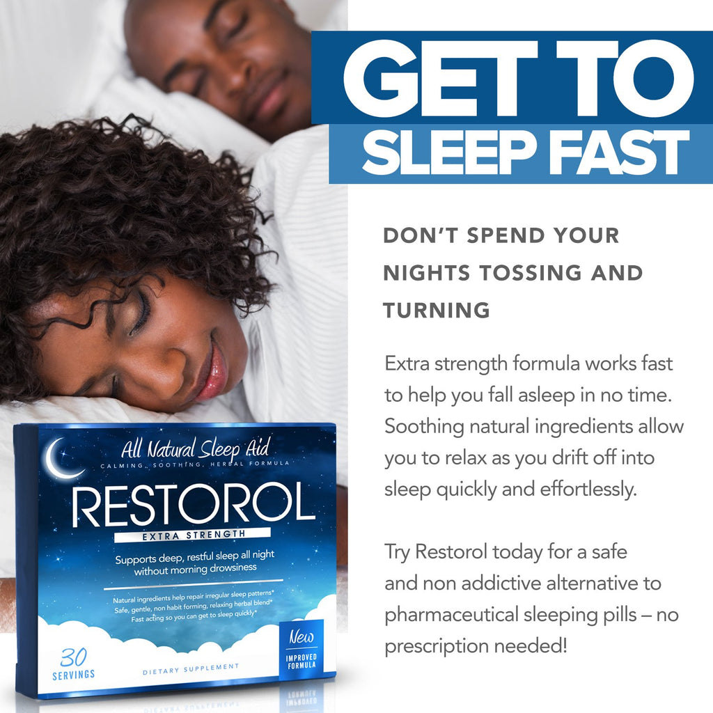 Restorol Natural Sleep Aid - 30 Tablets - image 2