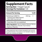 WELLNESS LABSRX Nattokinase Supplement 5000 FU - 120 Capsules - image 4