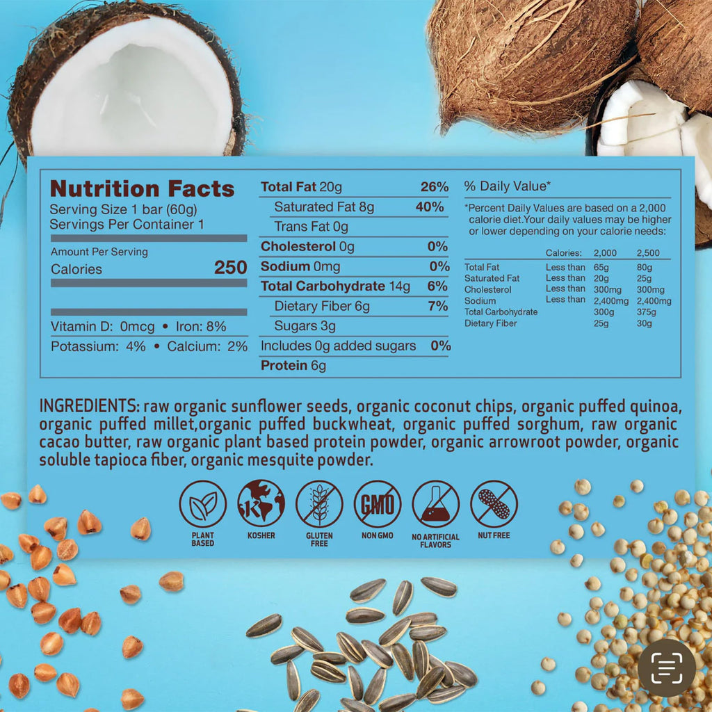 Rawmantic Chocolate Energy Bar