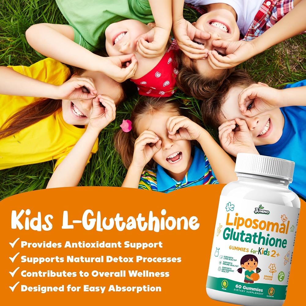 Juneno Liposomal Glutathione Gummies for Kids