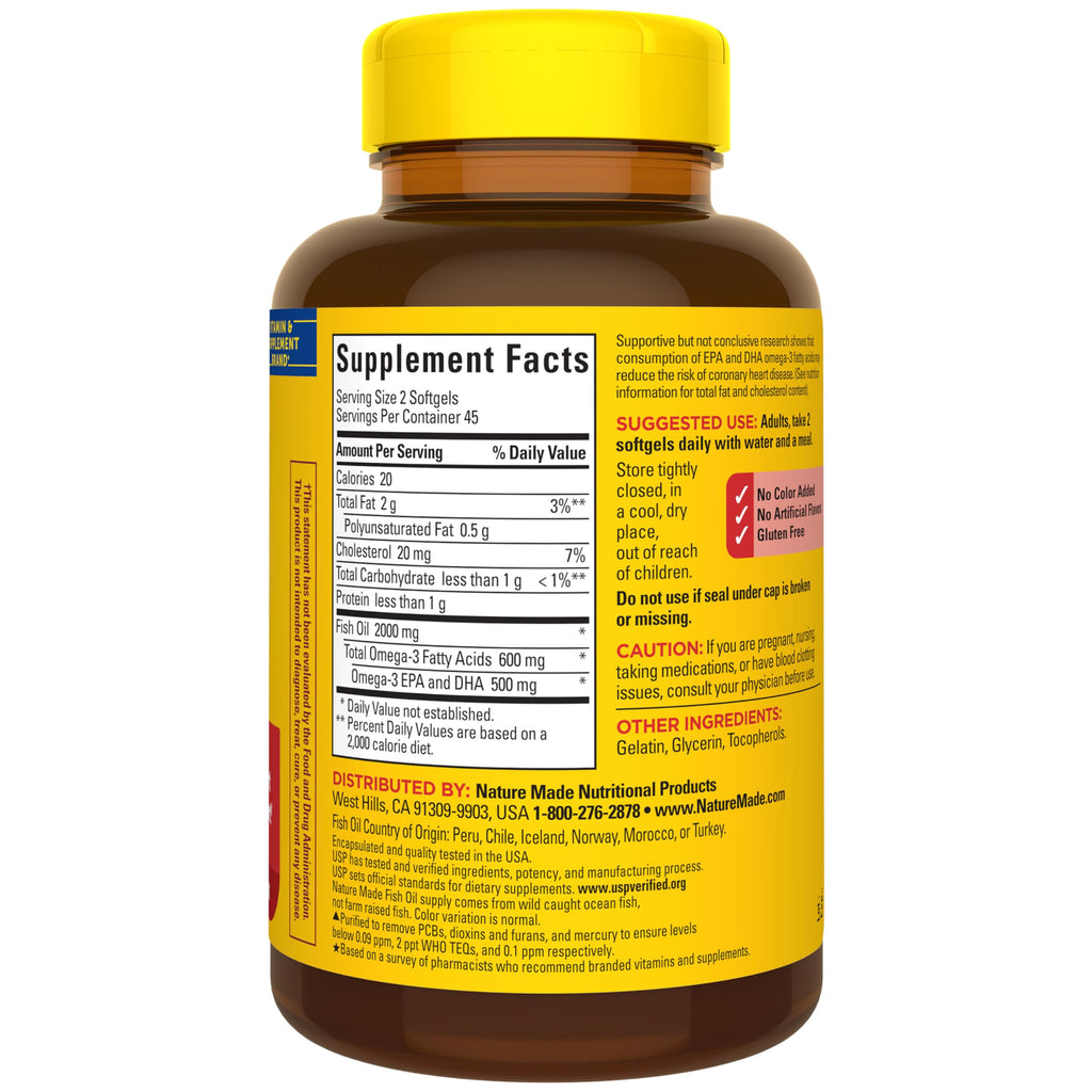 Nature Made Fish Oil 1000 mg