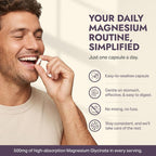 Purely Optimal Magnesium Supplements 500mg (Multiple Types) - 120