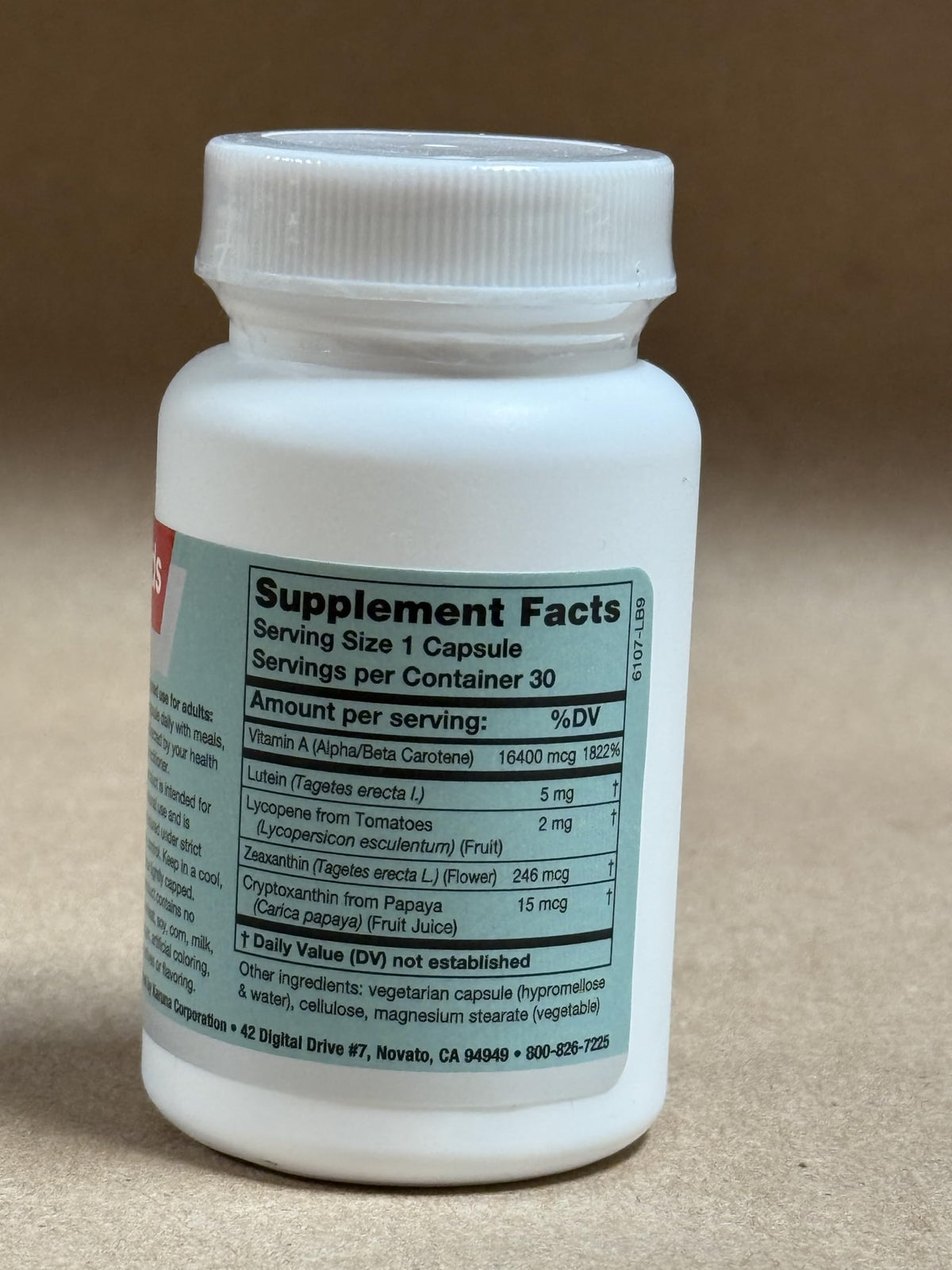 Karuna Mixed Carotenoids Antioxidant Formula - 30 Vegetarian Capsules - image 5