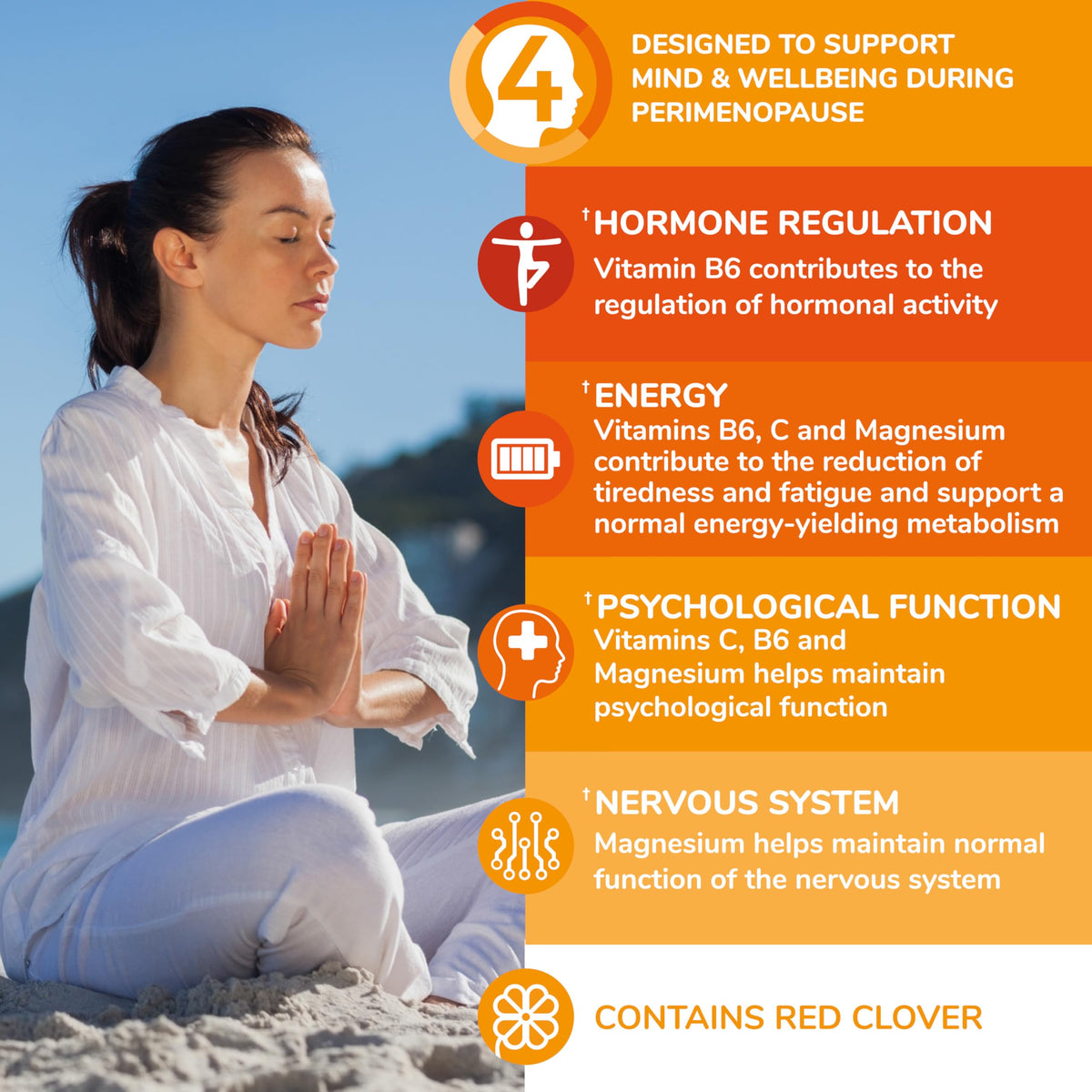Health and Her Mind+ Perimenopause Dietary Supplement - 30 Capsules - image 2