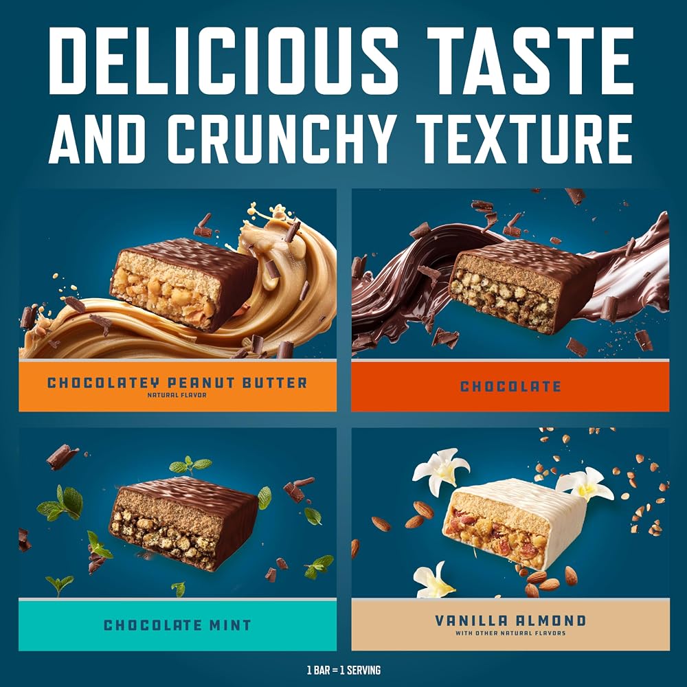 CLIF BUILDERS Protein Bars, Chocolatey Peanut Butter, Gluten Free
