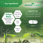 Botanic Choice Advanced Memory Complex Brain Supplement - 60 Capsules - image 3