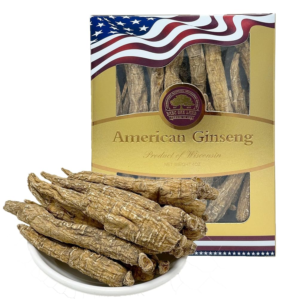 DABC OAK LAND American Ginseng Slices Wisconsin