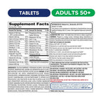 Generic Equate Adult 50+ One Daily Complete Multivitamin - 125 Tablets - image 5