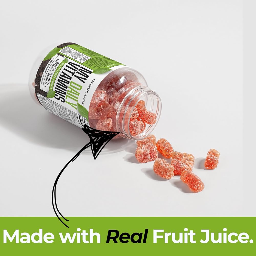Get Green, Human Daily Multivitamin Gummies Strawberry - 60 Gummies - image 2