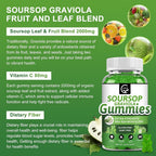GORNVB Organic Soursop Graviola Gummies
