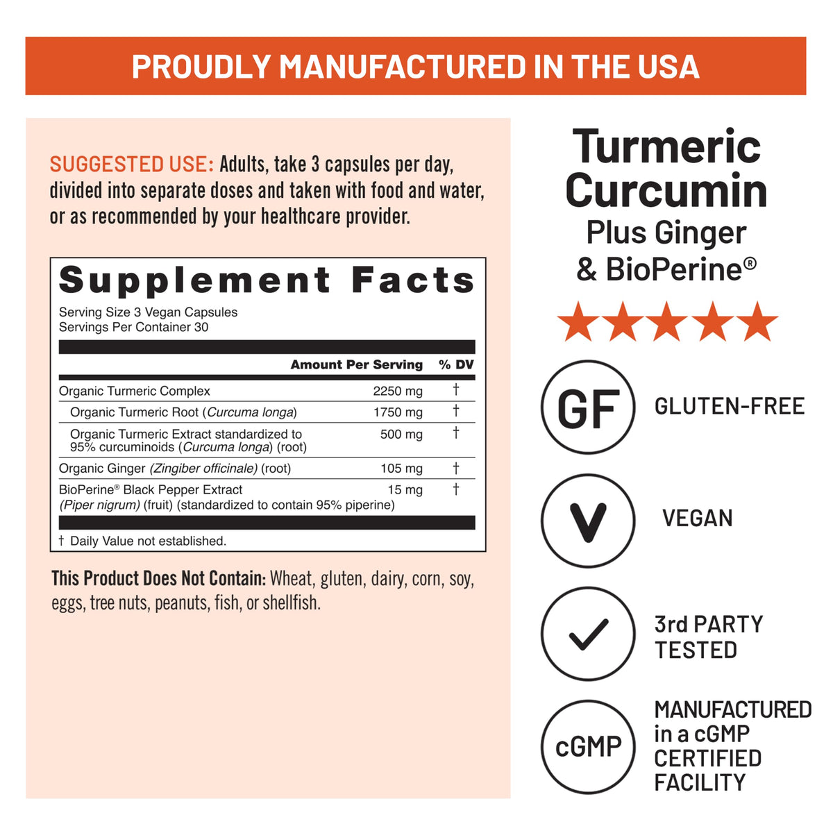 NatureWise Curcumin Turmeric 2250mg Advanced Absorption 95%
