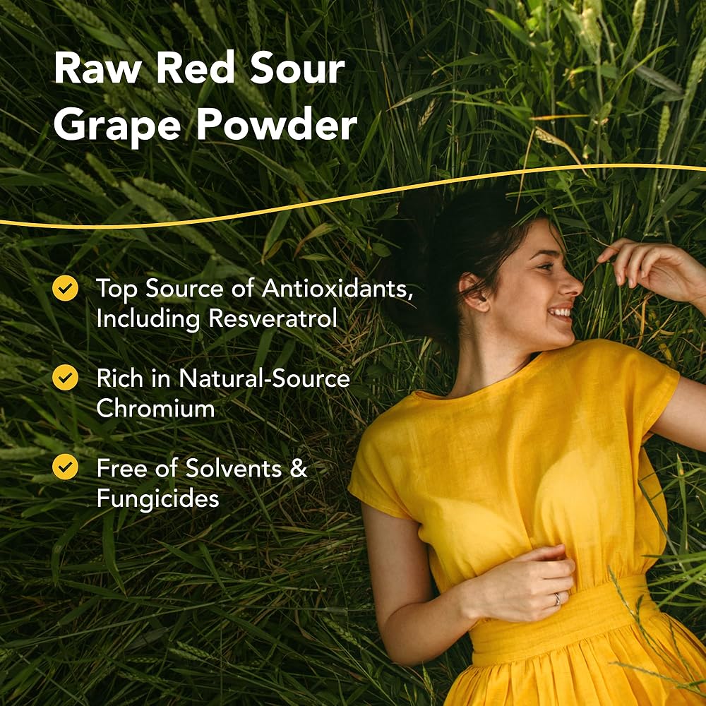 North American Herb & Spice Resvital Red Grape Powder - 4.23 oz - image 2