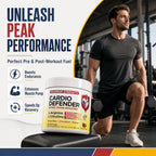Cardio Defender L-Arginine 5200mg Nitric Oxide Booster Powder - 12.8 oz - image 4