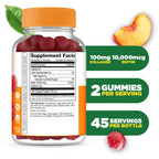 Lifeable Collagen Peptides Gummies with Biotin Hair Skin Nails - 90 Gummies - image 2