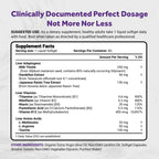Naturalis Silymarin Milk Thistle 1300mg Enhanced with B Complex