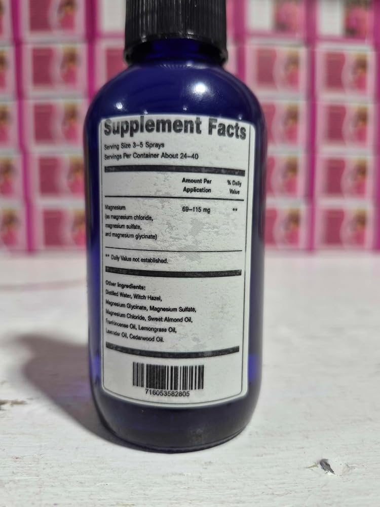 No Crap In It Sleepy Magnesium Spray Triple Magnesium - 4 fl oz - image 2