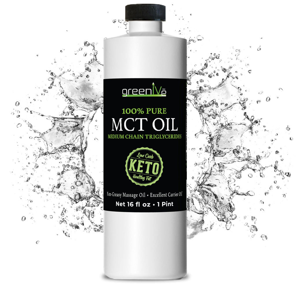 GreenIVe MCT Oil 100% Pure C8 C10 - 16 fl oz