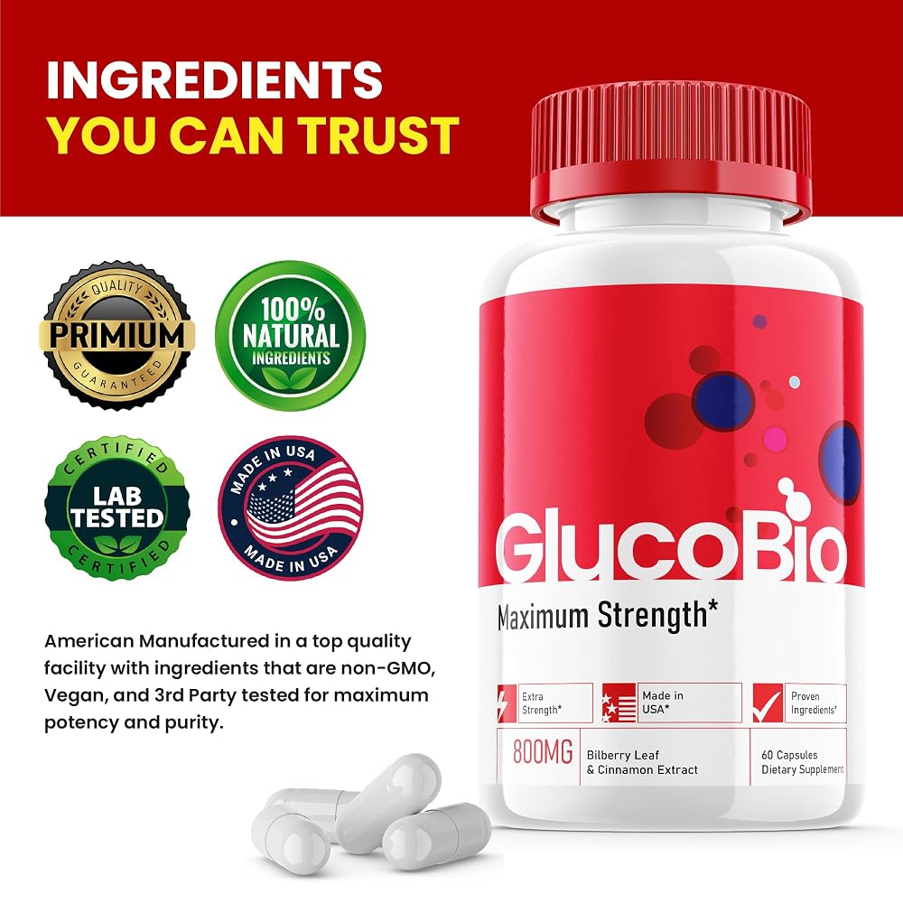 Purvia Glucobio Capsules Advanced Support - 180 Capsules - image 3