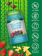 Nature's Truth Multi Collagen Gummies Types I, II, III, V, X - 60 Count - image 3